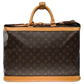 Louis Vuitton-cruiser travel bag 45 in brown canvas - 101064-Brown