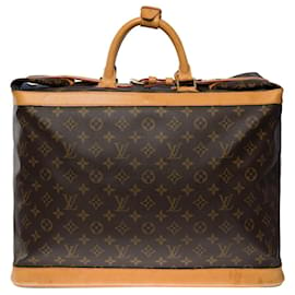 Louis Vuitton-cruiser travel bag 45 in brown canvas - 101064-Brown