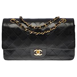 Chanel-Sac Chanel Timeless/classic black leather - 100309-Black