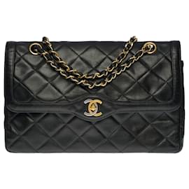Chanel-Sac Chanel Timeless/classic black leather - 100315-Black