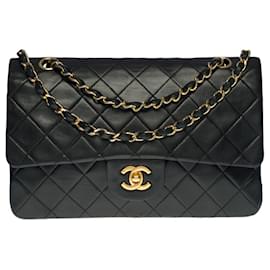 Chanel-Sac Chanel Timeless/classic black leather - 100539-Black