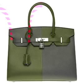 Hermès-HERMES BIRKIN BAG 30 in red leather - 101051-Red