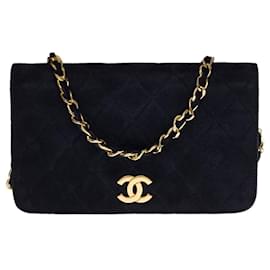 Chanel-Sac Chanel Timeless/Classic in Sweden Navy - 100660-Navy blue