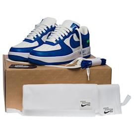 Nike-LOUIS VUITTON Schuh aus blauem Leder - 100698-Blau