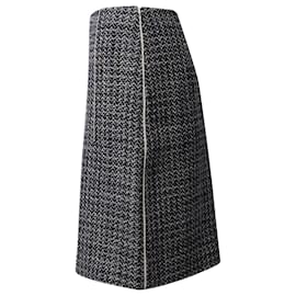 Prada-Prada Pencil Skirt in Grey Wool-Grey