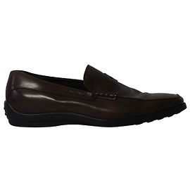 Mocassini Penny di Tod's in pelle marrone Marrone