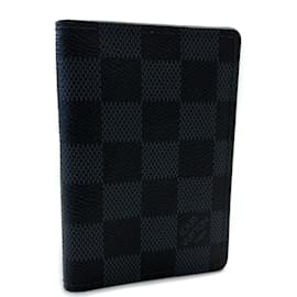 Louis Vuitton-Damier Graphite Pocket Organizer N63210-Blue