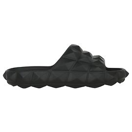 Valentino Garavani Valentino Roman Stud Turtle Slide Sandals Black