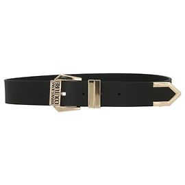 Versace Jeans Couture Ceinture à boucle logo Versace Jeans Noir