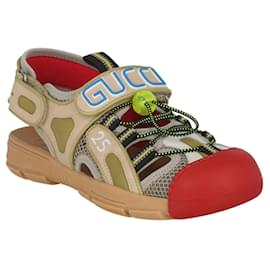 Gucci-Gucci Tinsel Sports Sandals-Multiple colors