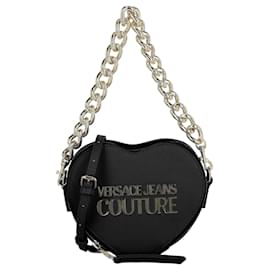 Versace Jeans Couture Versace Jeans Handtasche in Herzform Schwarz