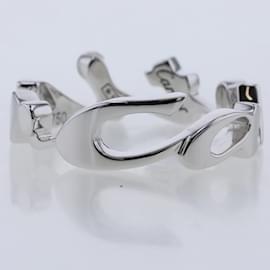 Cartier-18K Signature Logo Ring B4056700-Silvery
