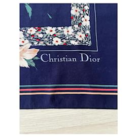 Christian Dior-Bufandas-Azul