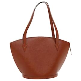 Louis Vuitton-LOUIS VUITTON Epi Saint Jacques Shopping Shoulder Bag Brown M52263 LV Auth 38440-Other