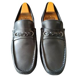Mocassini Paraboot in pelle nera Nero