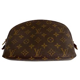 Bolsa cosmética Louis Vuitton Monogram Marrom Marrom