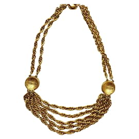 Chanel-Necklaces-Gold hardware