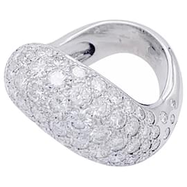 Fred-FRED ring, "Hectic", WHITE GOLD, diamants.-Other