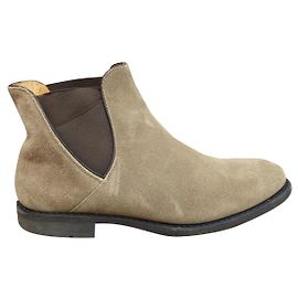 Botas Chelsea Paraboot Camurça Bege 39 Bege