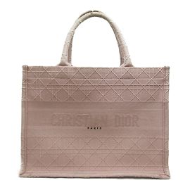 Dior cabas moyen en toile Cannage 50-MA-0210 Rose