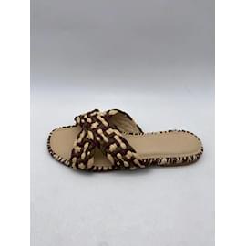 Autre Marque-Zyne sandals T.EU 39 Cloth-Multiple colors