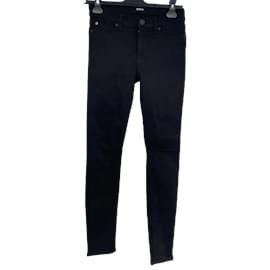 Hudson-HUDSON Jeans T.US 25 Baumwolle-Schwarz