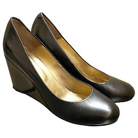Gerard Darel Ballerines compensées Gérard Darel 40 cuir noir Noir