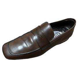 Prada-Loafers Slip ons-Brown