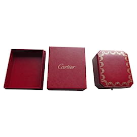 Cartier-Cartier-Box für Cartier-Ring-Bordeaux