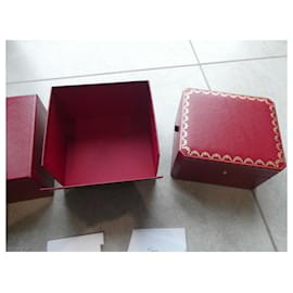 Cartier-autêntica caixa cartier para relógio cartier-Bordeaux