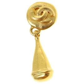 Chanel-Brinco CHANEL Swing Gold CC Auth yk6255-Dourado
