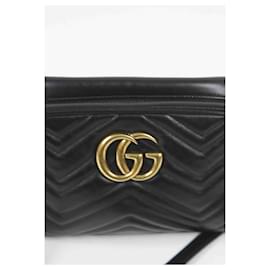 Gucci-Gucci shoulder strap-Black