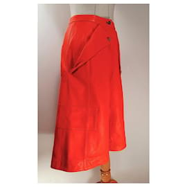 Jacquemus-Un pantalon, leggings-Orange