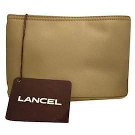 Lancel-Monederos, carteras, casos-Gris pardo