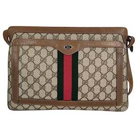 Gucci-Gucci vintage unisex bag, Camera model, SHERRY LINE-Beige