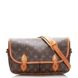 Louis Vuitton Monogramme Gibecière MM M42247 Marron