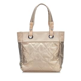 Chanel-Paris Biarritz Tote Bag-Golden