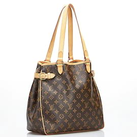 Louis Vuitton-Monogramm Batignolles Vertikal M51153-Braun