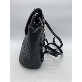 Chanel-CHANEL  Backpacks T.  Leather-Black