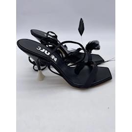 Autre Marque-NON SIGNE / UNSIGNED  Sandals T.eu 37 Leather-Black