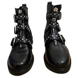 Maje-Ankle Boots-Black