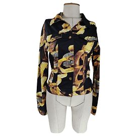 Giacca Roberto Cavalli in cotone multicolore Multicolore