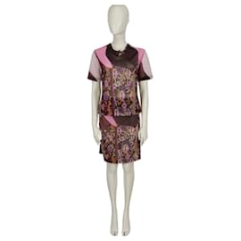 Vintage-Alice-Anzug mit Blumendruck-Mehrfarben