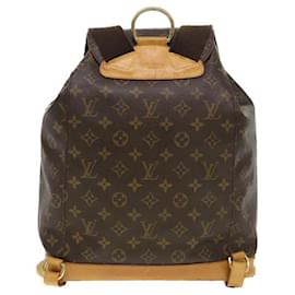 Louis Vuitton-LOUIS VUITTON Monogram Montsouris GM Backpack M51135 LV Auth rd4450-Other