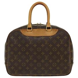 Louis Vuitton-LOUIS VUITTON Monogram Deauville Hand Bag M47270 LV Auth 38589-Monogram