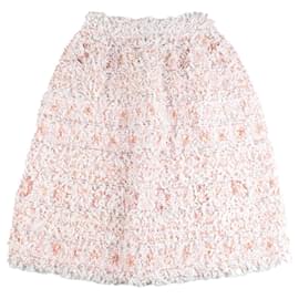 Chanel-CHANEL  Skirts T.fr 34 tweed-White