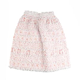 Chanel-CHANEL  Skirts T.fr 34 tweed-White