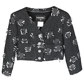 Chanel-CHANEL  Jackets T.fr 34 Polyester-Black