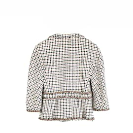 Chanel-CHANEL  Jackets T.fr 36 tweed-Brown