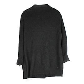 Chanel-CHANEL  Coats T.fr 44 cashmere-Grey